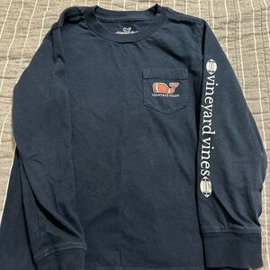 Vineyard Vines Dark Blue Cotton Top